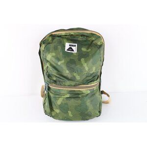 Poler Camp Vibes Distressed Ripstop Camouflage Stuffable Packable Backpack Bag